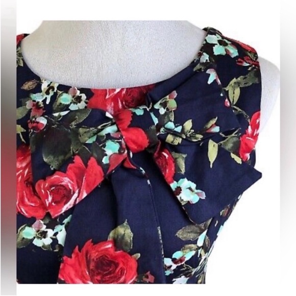 ModCloth Pennsylvania Blossom Floral Dress 1X - Picture 3 of 9
